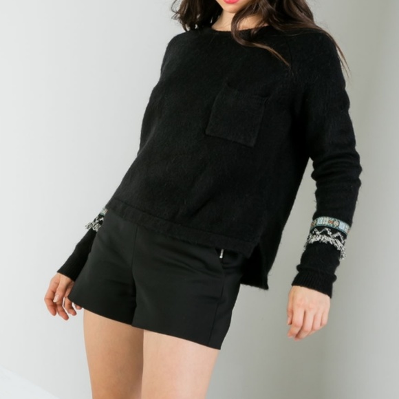 Embellished Cuff Sweater - Picture 2 of 5